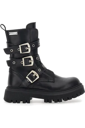 MONNALISA Biker pelle con fibbie