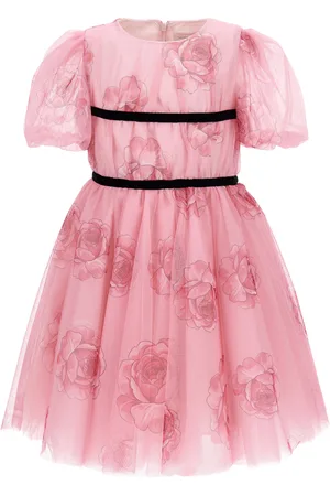MONNALISA Abito tulle e rose