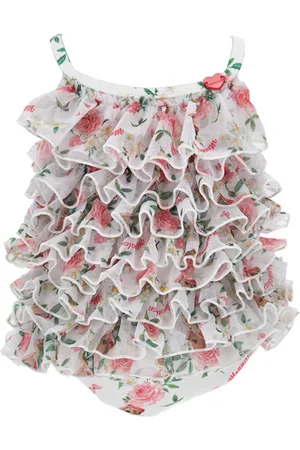 MONNALISA Costume stretch con tulle