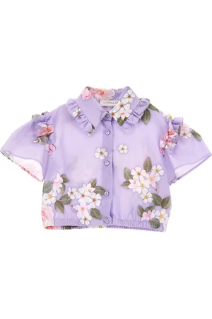MONNALISA Camicia mussola floreale