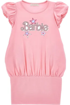 MONNALISA Abito jersey stretch Barbie