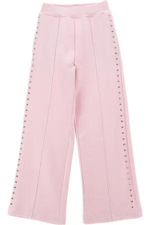 MONNALISA Pantaloni felpa linea palazzo