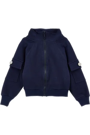 MONNALISA Felpa con zip e con tascone
