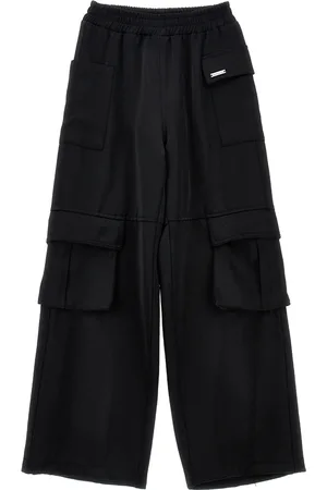 MONNALISA Pantaloni cargo raso chic