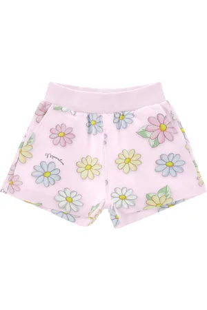 MONNALISA Shorts felpa con margherite