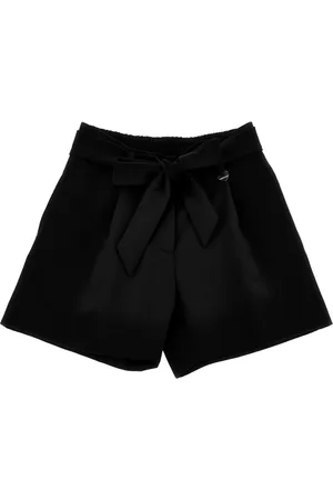 MONNALISA Bermuda frescolana con bottone gioiello