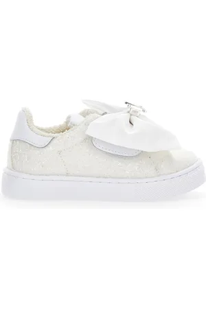MONNALISA Sneakers glitterate con fiocco