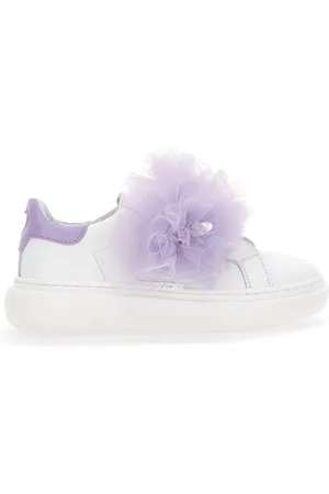 MONNALISA Sneakers nappa e tulle