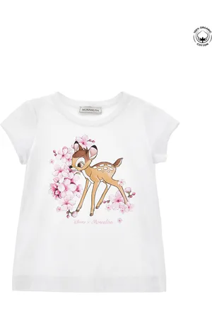 MONNALISA T-shirt cotone Bambi