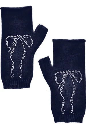 MONNALISA Manicotti knitwear con strass