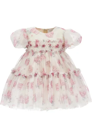 MONNALISA Abito compleanno tulle floreale
