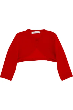 MONNALISA Cardigan corto lana merino