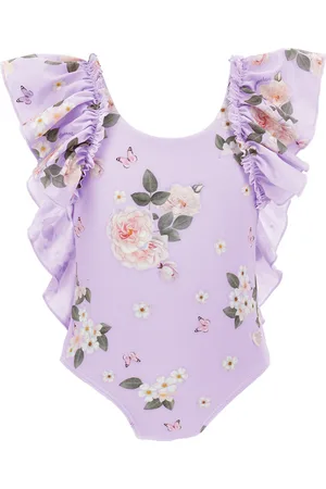 MONNALISA Costume intero floreale