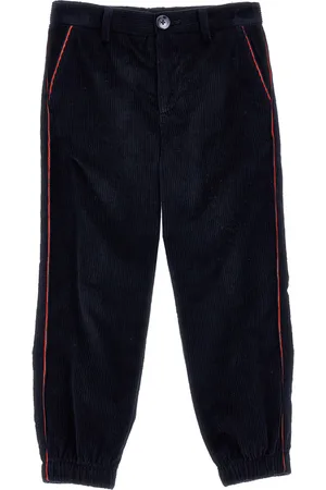 MONNALISA Pantaloni velluto bicolor