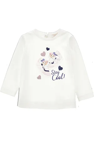 MONNALISA T-shirt stampa sneakers