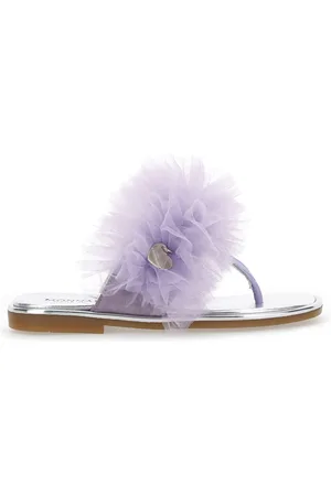 MONNALISA Sandali infradito con rouche tulle