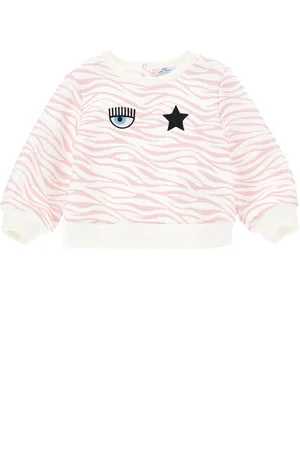 Chiara Ferragni Felpa cotone CF Zebra