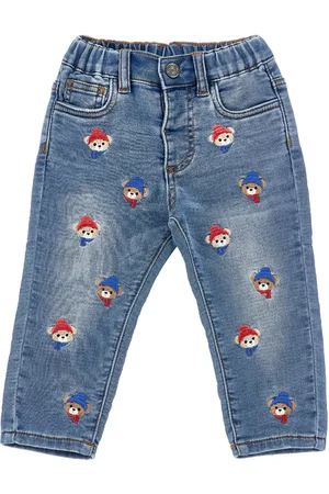 MONNALISA Pantaloni felpa ricamati