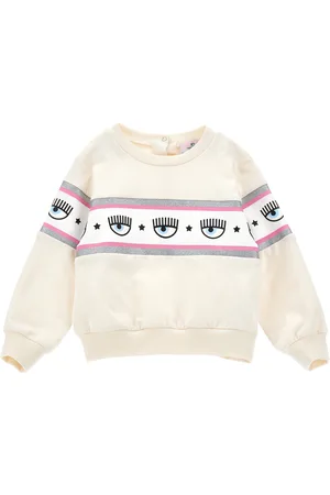Chiara Ferragni Felpa cotone Maxilogomania