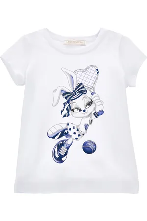 MONNALISA T-shirt stampa coniglietta