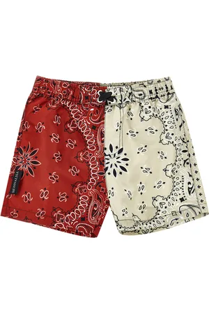 MONNALISA Bermuda beach bicolor paisley