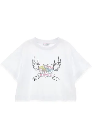 Chiara Ferragni T-shirt CFPunk con pizzo