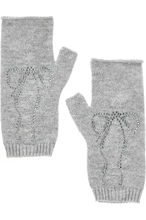 MONNALISA Manicotti knitwear con strass