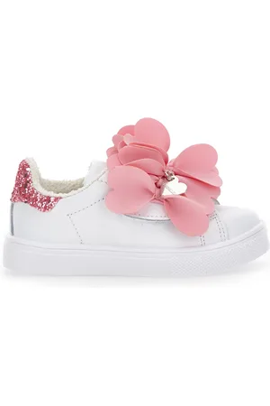 MONNALISA Sneakers con petali in tessuto