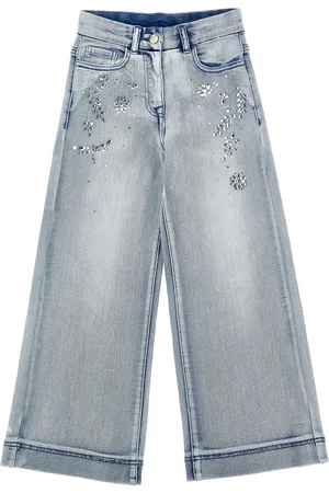MONNALISA Jeans cinquetasche gioiello