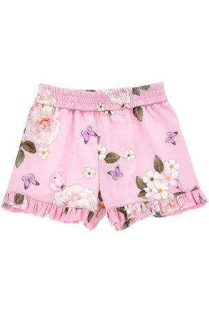 MONNALISA Shorts stampa bouquet
