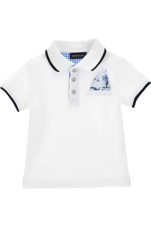 MONNALISA Polo piquet cotone