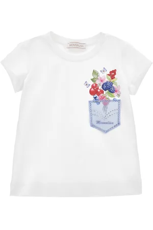 MONNALISA T-shirt cotone con taschino