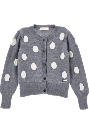 MONNALISA Cardigan lana merino