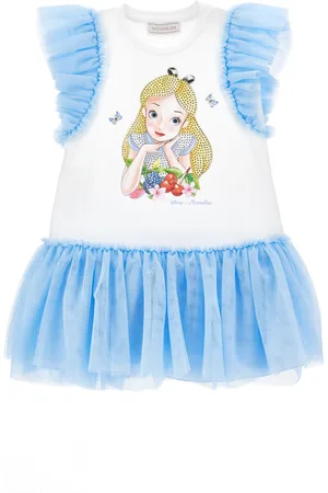 MONNALISA Abito bicolor stampa Alice