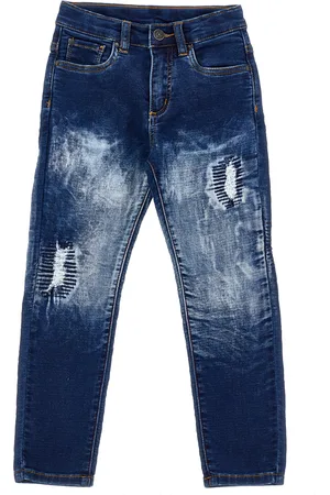 MONNALISA Jeans denim fleece