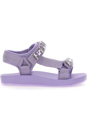 MONNALISA Tecno sandali con strass