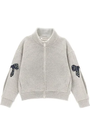 MONNALISA Felpa lurex con fiocchi