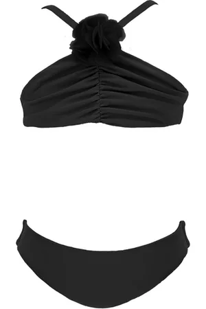 MONNALISA Costume due pezzi con pompon in tulle