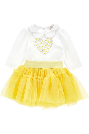 MONNALISA Completo due pezzi con tulle