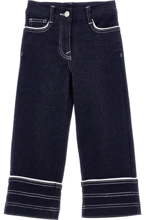 MONNALISA Jeans bicolor con tasche cuore