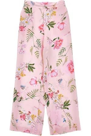 MONNALISA Pantaloni raso botanico