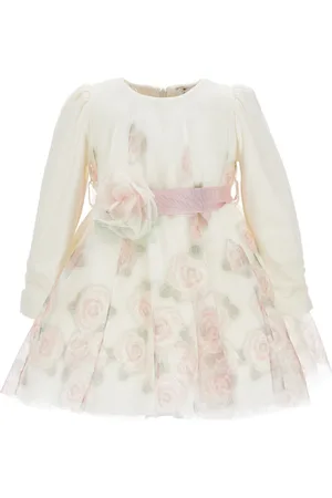 MONNALISA Abito tulle stampato