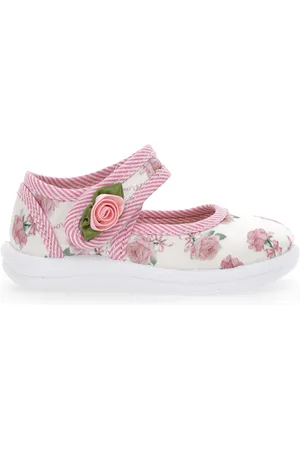 MONNALISA Ballerine tela stampa roselline