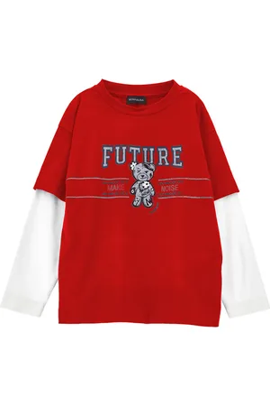 MONNALISA T-shirt manica doppia