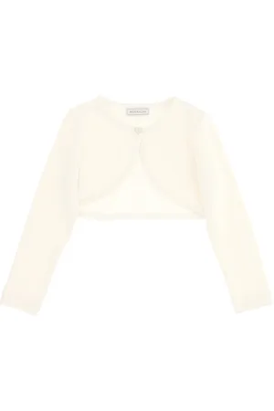 MONNALISA Cardigan corto lana merino