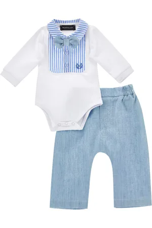 MONNALISA Completino due pezzi chambray