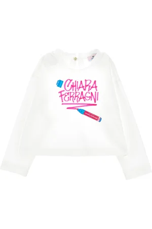 Chiara Ferragni T-shirt cotone CF Graffiti