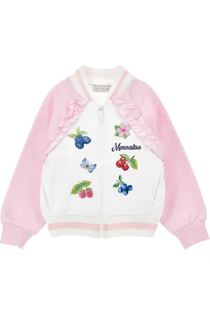 MONNALISA Felpa bicolor con strass