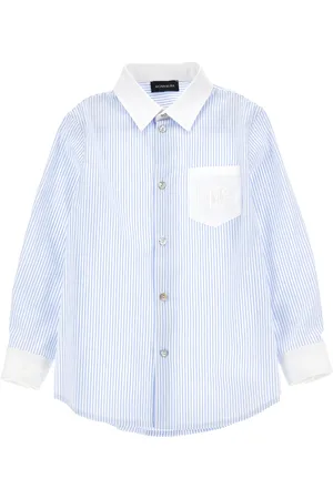 MONNALISA Camicia popeline rigato