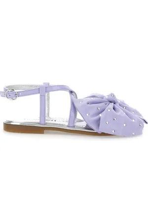 MONNALISA Sandali vernice con maxifiocco